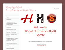 Tablet Screenshot of hhs-sehs.com